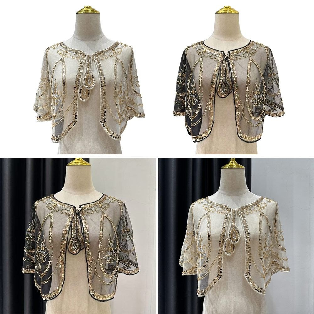 Elegant Sequin Embroidery Flap - Women'S Fashion In The 1920S 评论和价格