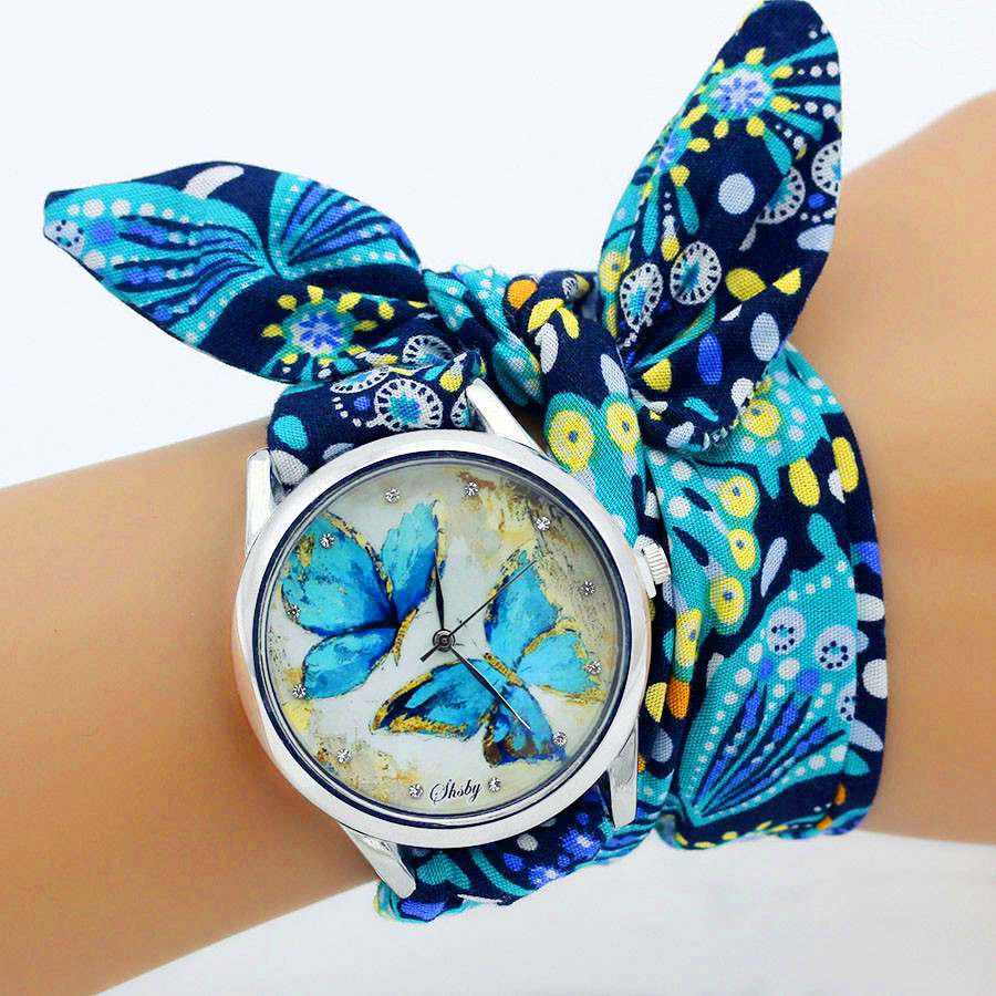 Shsby New Ladies Cloth Wristwa - Women'S Fashion From The 60S 评论和价格