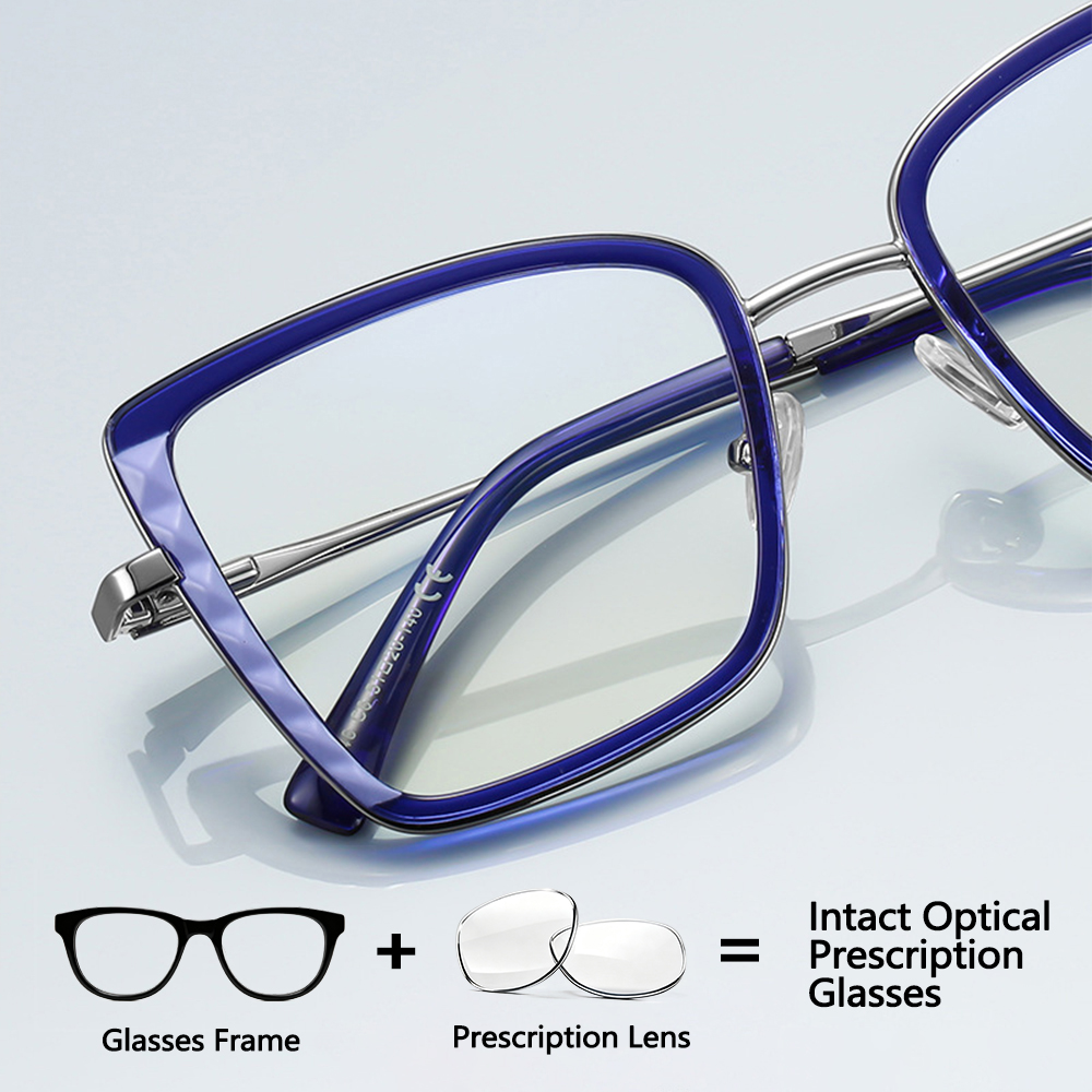 Ladies Cat Eye Prescription Gl - Women'S Fashion Glasses With Clear Lenses 评论和价格